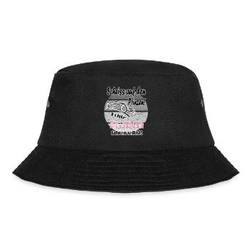 Frauen Auto fahren Autofahrerinnen - Bucket Hat - Schwarz - Vorne - Lela (165cm)