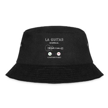 la guitare appelle il faut que j'y aille - Bob - noir - Devant - Lela (165cm)