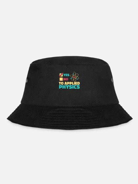 Physik Physiker - Bucket Hat - Schwarz