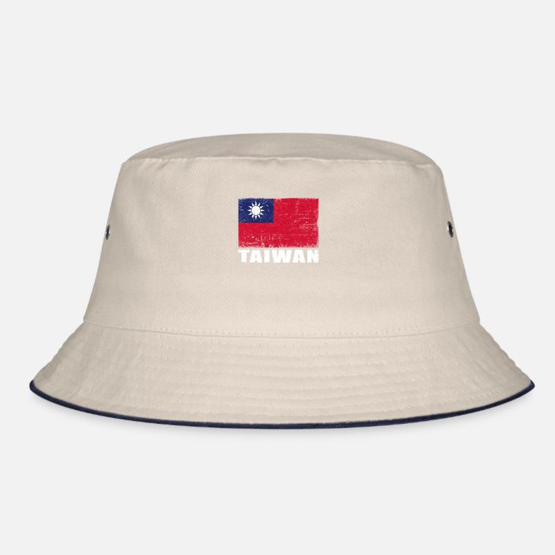 Drapeau de Taïwan Grunge Drapeau de Taïwan Bob