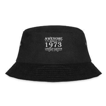 1973 - Born 1973 - Fantastic since 1973 - Bucket Hat - black - Front - Lela (165cm)