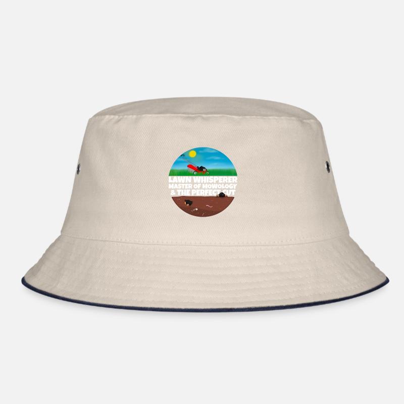 Gardener Lawn Mower Funny Saying Men Gift Bucket Hat