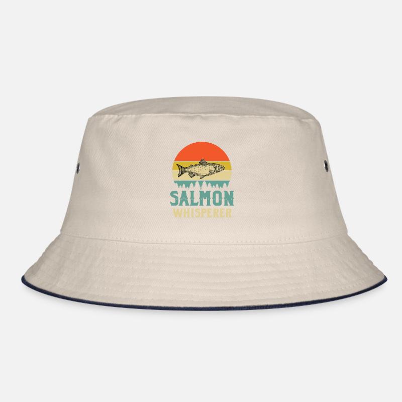 Lachsflüsterer Bucket Hat