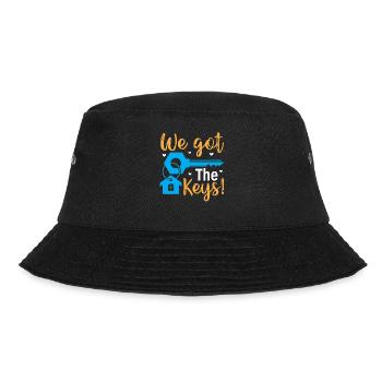 Housewarming Party - We Got The Keys - Bucket Hat - black - Front - Lela (165cm)