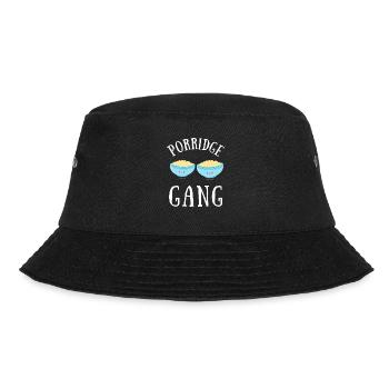 Porridge Cereal Grits Kasha Upma Rice And Oats - Bucket Hat - black - Front - Lela (165cm)