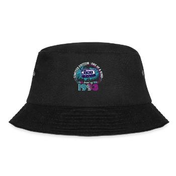 Original September 1993 29th Birthday Gift - Bucket Hat - black - Front - Lela (165cm)