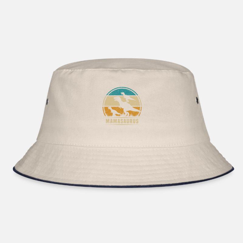 Mama Dino Mamasaurus Muttertag Mama Dinosaurier Bucket Hat