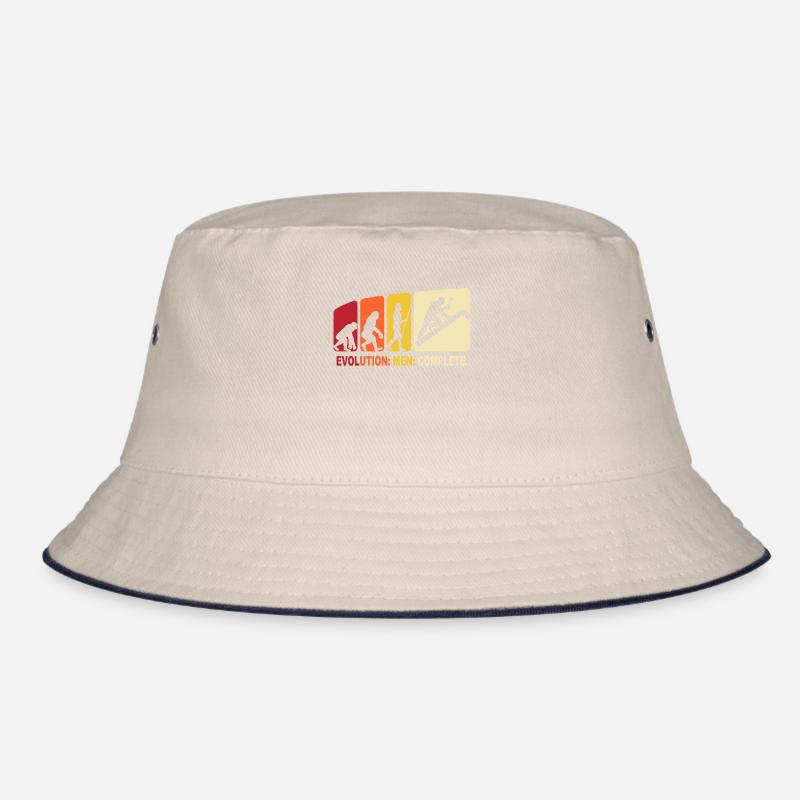 Dachdecker Evolution Dachdecken Bucket Hat