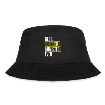 Standesbeamter Standesbeamtin Hochzeit - Bucket Hat - Schwarz - Vorne - Lela (165cm)