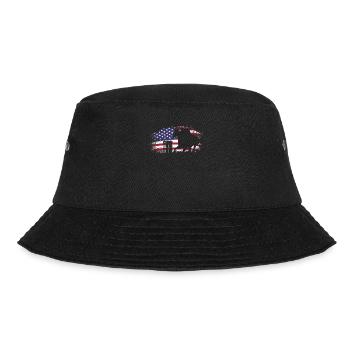 Lustige Pferderennen Pferderennen Geschenkidee - Bucket Hat - Schwarz - Vorne - Lela (165cm)