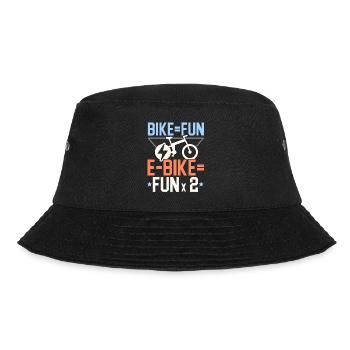 Electric Bike E-Bike Ride Bike Lovers Bicyclef - Bucket Hat - black - Front - Lela (165cm)