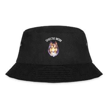 Shetland Sheltie Hundebesitzer Hundeliebhaber - Bucket Hat - Schwarz - Vorne - Lela (165cm)