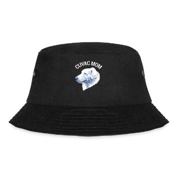 Slowenischer Cuvac Hundebesitzer Hundeliebhaber - Bucket Hat - Schwarz - Vorne - Lela (165cm)