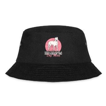 Dogo Argentino Mom Dog Dog Owner Gift - Bucket Hat - black - Front - Lela (165cm)