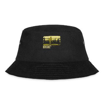 Sondeln Sondengänger Detektor Sondler - Bucket Hat - Schwarz - Vorne - Lela (165cm)