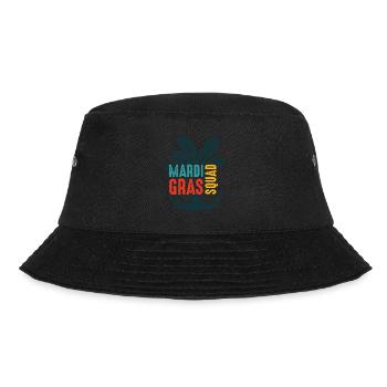 Mardi Gras Squad - Bucket Hat - black - Front - Lela (165cm)