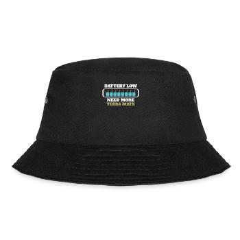 Funny Need More Yerba Mate Tea - Bucket Hat - Schwarz - Vorne - Lela (165cm)