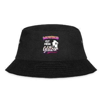 Bauherrin Bauherr Baustaub Eigenheim - Bucket Hat - Schwarz - Vorne - Lela (165cm)