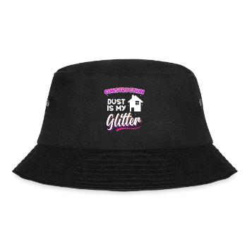 Client Builder Baustaub Eigenheim - Bucket Hat - black - Front - Lela (165cm)
