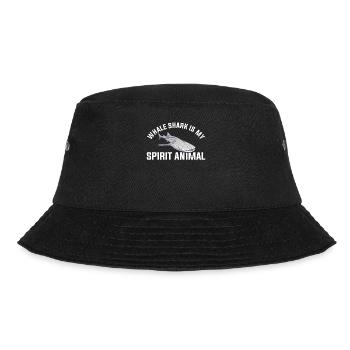 Whale Shark Is My Spirit Animal Marine Biology Sha - Bucket Hat - Schwarz - Vorne - Lela (165cm)