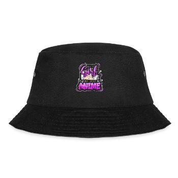 Anime Fan Present Japanese Cartoon Cosplay - Bucket Hat - black - Front - Lela (165cm)
