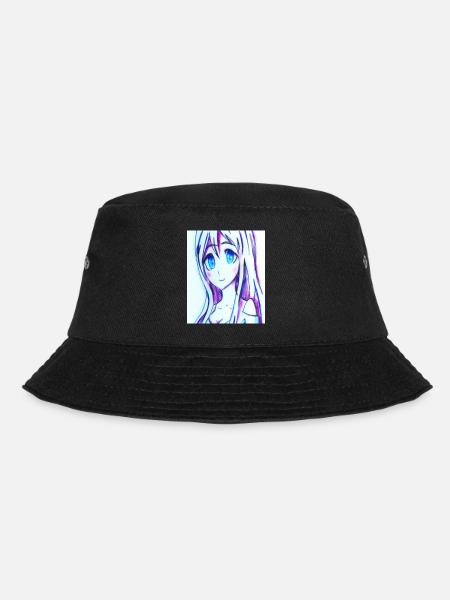 Japan Anime Drawing - Bucket Hat - black