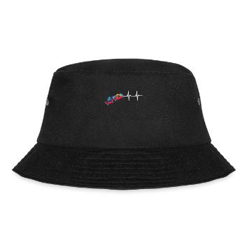 Baggage Handler Airfield Airport Worker - Bucket Hat - Schwarz - Vorne - Lela (165cm)
