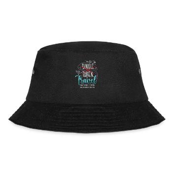 Adventure Travel Present Travel Lovers - Bucket Hat - black - Front - Lela (165cm)