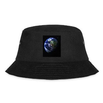 Erde - Bucket Hat - Schwarz - Vorne - Lela (165cm)