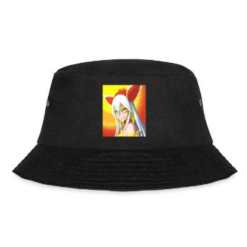 Japan Anime Drawing - Bucket Hat - black - Front - Lela (165cm)