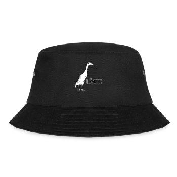 Läuft - Laufenten - Bucket Hat - Schwarz - Vorne - Lela (165cm)