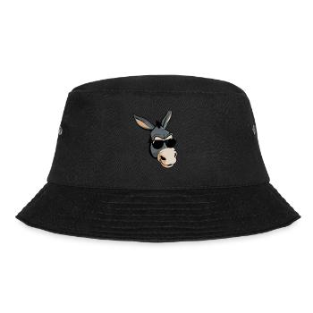 Âne cool avec des lunettes de soleil - Bob - noir - Devant - Lela (165cm)