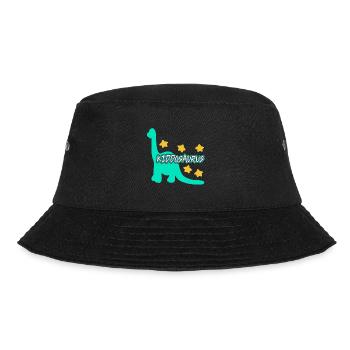 Cute Cool Kiddosaraus Awesome Designs Present Gift - Bucket Hat - black - Front - Lela (165cm)