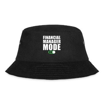 Finanzverwalter Modus an - Bucket Hat - Schwarz - Vorne - Lela (165cm)