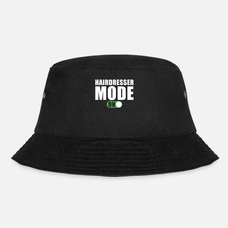 Friseur Modus Ein - Bucket Hat - Schwarz