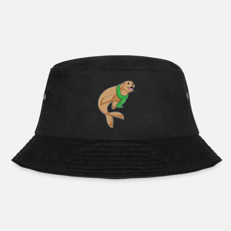 Sceau avec foulard - Bob - noir