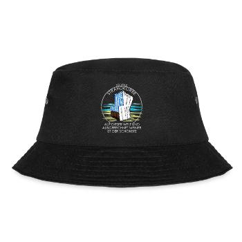Strandkorb Ostsee Nordsee Witz Urlaub - Bucket Hat - Schwarz - Vorne - Lela (165cm)