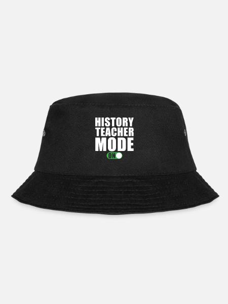 Geschichtslehrer Modus Ein - Bucket Hat - Schwarz