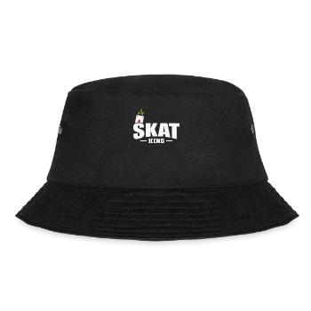 Skat King Kartenspiel Reizen Spielkarten - Bucket Hat - Schwarz - Vorne - Lela (165cm)