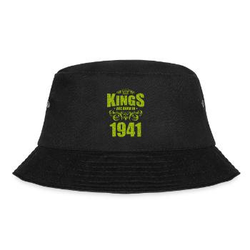 kings are born 1941 - Bucket Hat - black - Front - Lela (165cm)