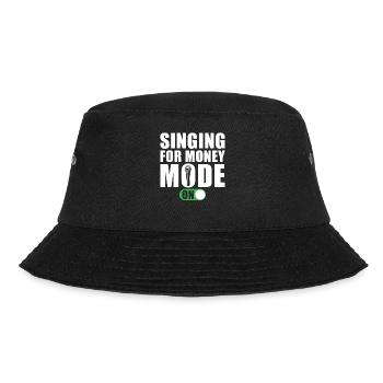 Singer Singing Say Singing For Money Mode A - Bucket Hat - black - Front - Lela (165cm)