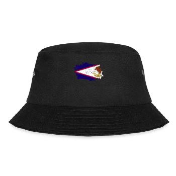 American Samoa Flag - Bucket Hat - black - Front - Lela (165cm)