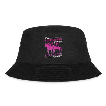 Voltigieren - Bucket Hat - Schwarz - Vorne - Lela (165cm)