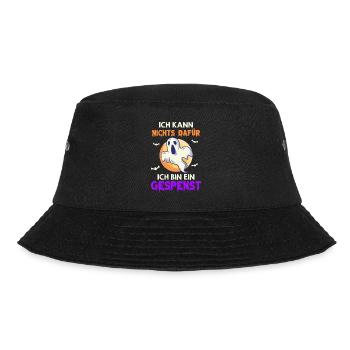 Gespenster Halloween - Bucket Hat - Schwarz - Vorne - Lela (165cm)