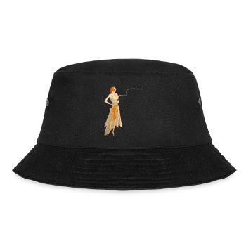 WHERE THERE S SMOKE THERE'S FIRE - Bucket Hat - black - Front - Lela (165cm)