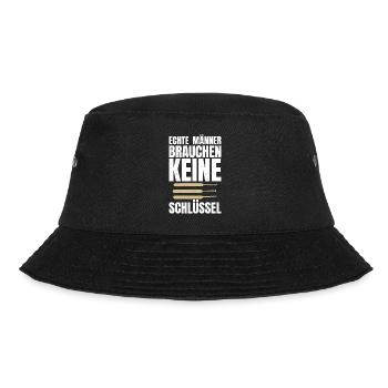 Schlosser Spruch Für Männer Frauen Schlosser - Bucket Hat - Schwarz - Vorne - Lela (165cm)