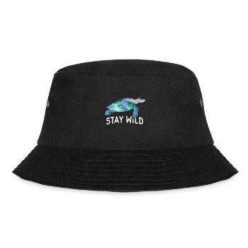 Wildlife Animal Welfare Ocean Underwater World - Bucket Hat - black - Front - Lela (165cm)