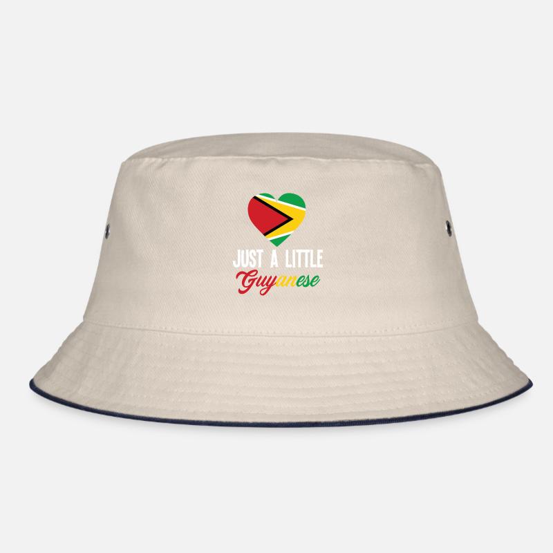 Nur Ein Bisschen Guyanisch Guyana Bucket Hat