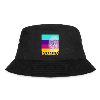 Human Fingerprint - Bucket Hat - Schwarz - Vorne - Lela (165cm)