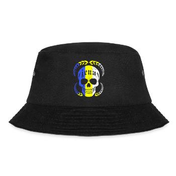 Jena Skull Vintage - Bucket Hat - black - Front - Lela (165cm)